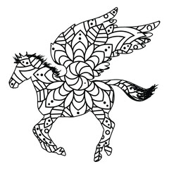 Horse Coloring Page