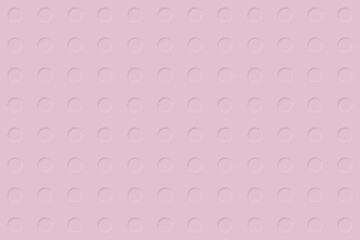 たくさんの丸いくぼみのあるアブストラクト背景（ピンク）