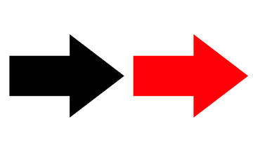 Colorful arrow icon, Colorful arrow indicator 