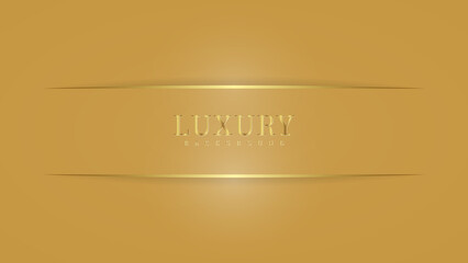 Vector Abstract Golden Luxury Background With Light Effect Geometric Graphic Elements Wrapping Stripes Round For Posters Flyers Digital Boards and concept design - eps 10