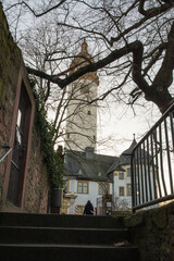 frankfurt am main-höchst, altstadt, altes schloß