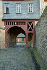 frankfurt am main-höchst, altstadt, altstadt, torhaus am alten s