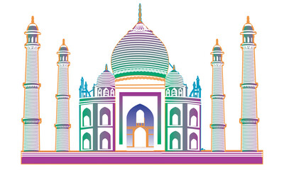 taj mahal agra photo