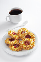 Biscuits and coffee