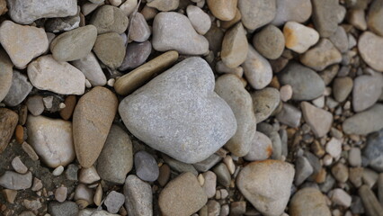 stones on the beach