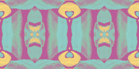 American native ornament. Seamless aztec background.