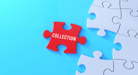 Collection jigsaw puzzle