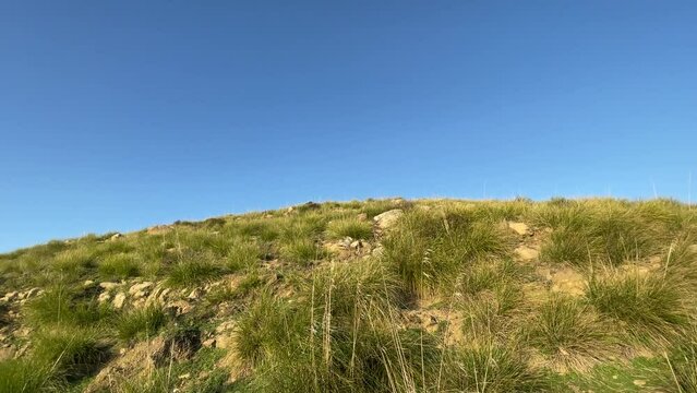 The hill of Castellabate, Italy