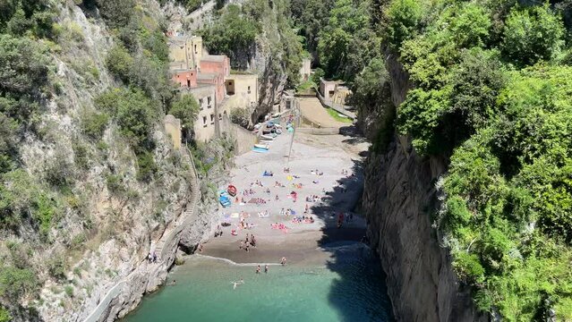 Fiordo of Furore, Amalfi coast, Italy