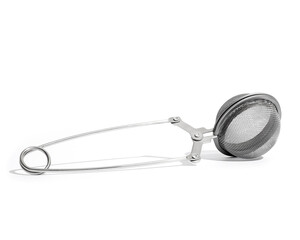 Tea strainer isolated on white background