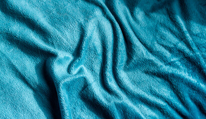 Textura manta azul