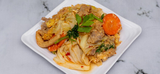 Mixed Pork, Chicken, Seafood, Soups and Rice Dishes