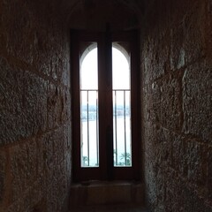 Fototapeta na wymiar window in the church