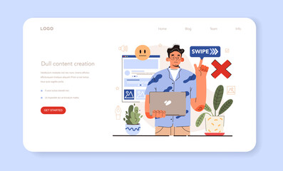 Blog promotion failure. Visual content mistake. Dull content creation.