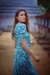 Naklejka premium portrait of a woman 