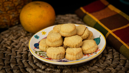 cookies in a bowl