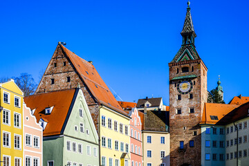 Fototapeta premium old town of Landsberg am Lech