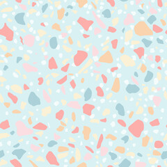 Seamless pattern the texture of the stone.Ceramic tile with a chaotic pattern.Vector illustration.