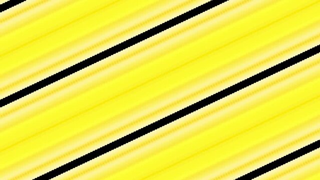 Fondo abstracto de video de l&iacute;neas m&oacute;viles en dise&ntilde;o diagonal  en movimientos intercambi&aacute;ndose de posici&oacute;n con colores amarillos, ocre, negro, blanco y rosa 