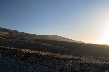 Landscape on the Island of Fuerteventura