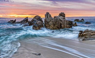 Sunrise on the rocks, San Jose Del Cabo