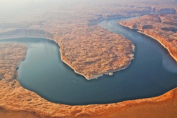 Luftaufnahme von Lake Powell