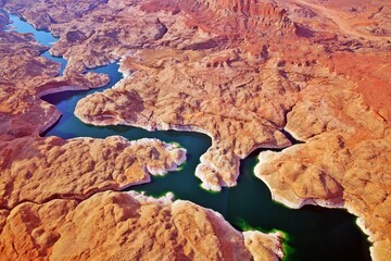 Luftaufnahme von Canyonlands