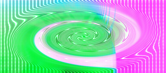 Abstract psychedelic spiral shape background image.