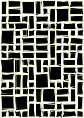 Offset Quads generative art background art illustration