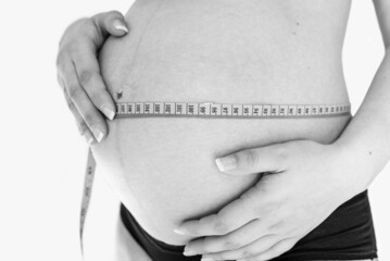 Babybauch abmessen