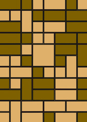 Offset Quads generative art background art illustration