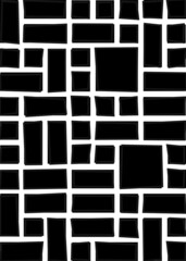 Offset Quads generative art background art illustration