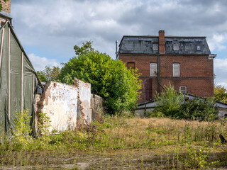 Ruine eines Wohnhauses