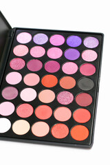 palette set of eye shadow cosmetics