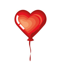 balloon shape heart