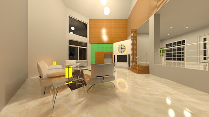 リビングダイニング