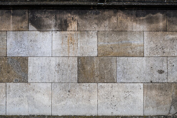 cracked concrete vintage brick wall background