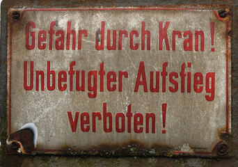 Rost, Kran, Alt,hafen,see,industrie