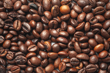 Coffe beans background