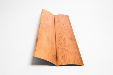 Roofing metal tiles and sheet facade and roofing corrugated board. Facing material with the texture of wood, brickwork, natural stone. 