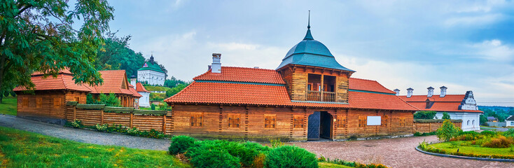 Historical Bohdan Khmelnytsky Residence complex in Chyhyryn, Ukraine