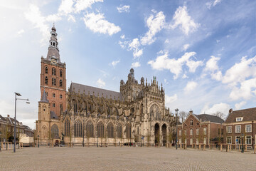 St. John's Cathedral, in the center of Den Bosch in the Netherlands.