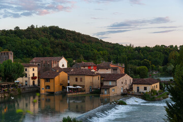 Fototapeta na wymiar Valeggio Sul Mincio, Province of Verona, Veneto, Italy