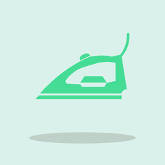 pressing iron vector icon illustration sign