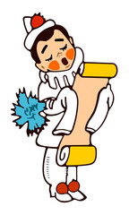 Pierrot. The Golden Key or the Adventures of Buratino