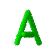 ベクター柔らかいふわふわアルファベット