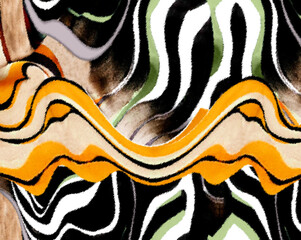 Seamless zebra texture, animal print.