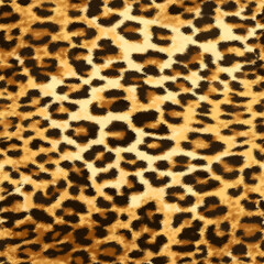 Seamless leopard pattern, jaguar texture, animal print.