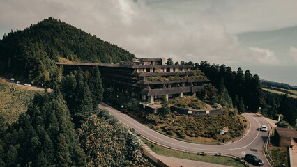 Hotel abandonado em São Miguel, Açores (Royal Palace)