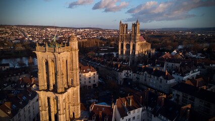 Eglise vue du ciel